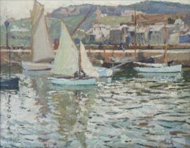John Anthony PARK (1880-1962) St Ives Harbour