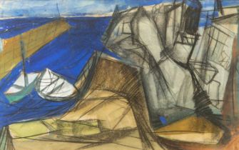 Peter LANYON (1913-1964) Harbour (Porthleven), 1951