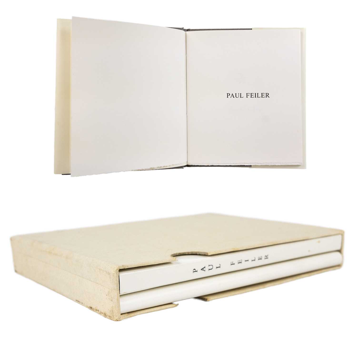 'Paul Feiler' published by Andrew Lanyon (1990) signed and numbered 73/150 by Paul Feiler,