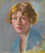 Richard 'Seal' Copeland WEATHERBY (1881-1953) Portrait of a Young Woman