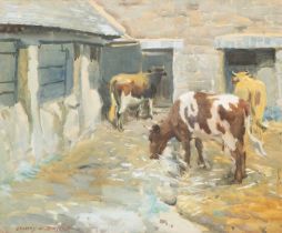 Charles Walter SIMPSON (1885-1971) Chywoone Farm, 1913