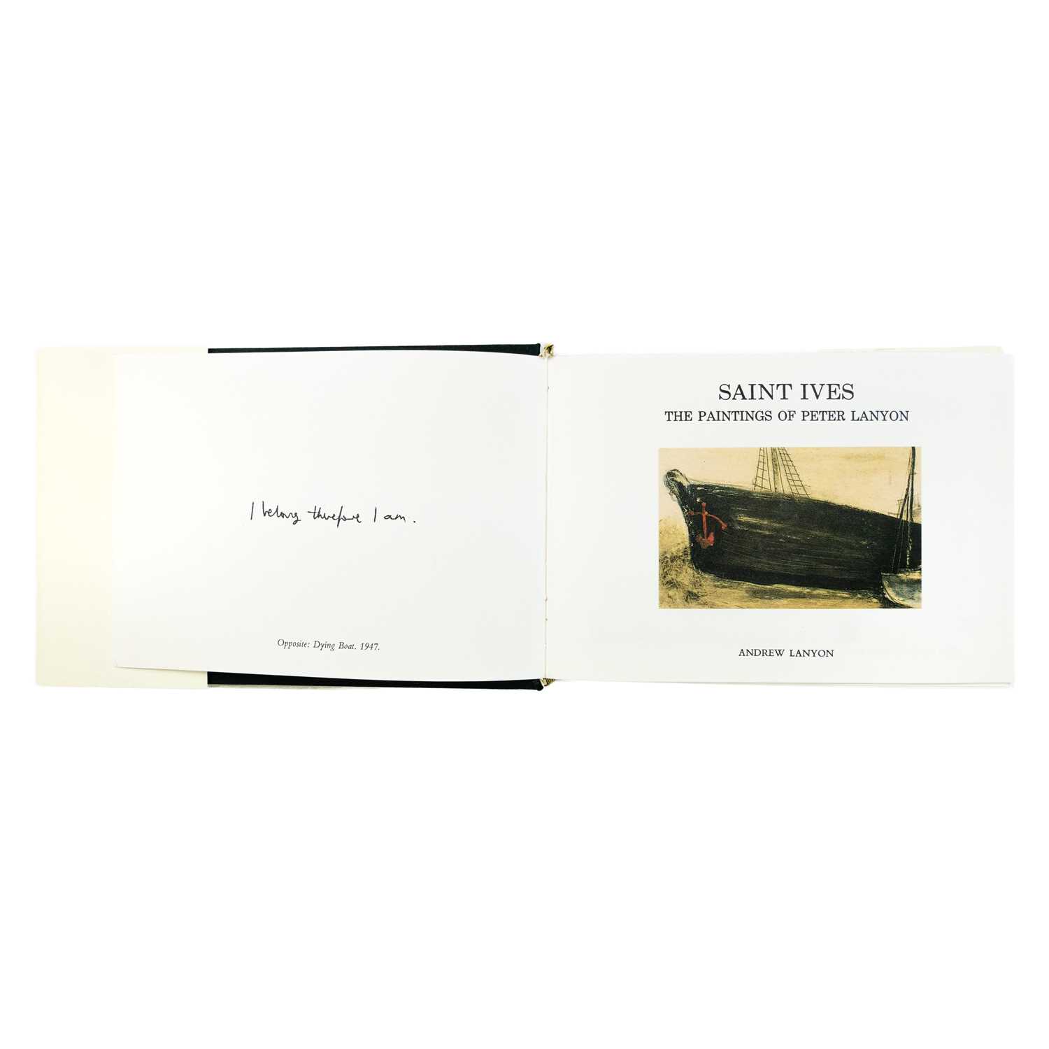 Andrew LANYON (1947) 'Saint Ives: The Paintings of Peter Lanyon', 2001, signed and numbered 57 - Image 4 of 6