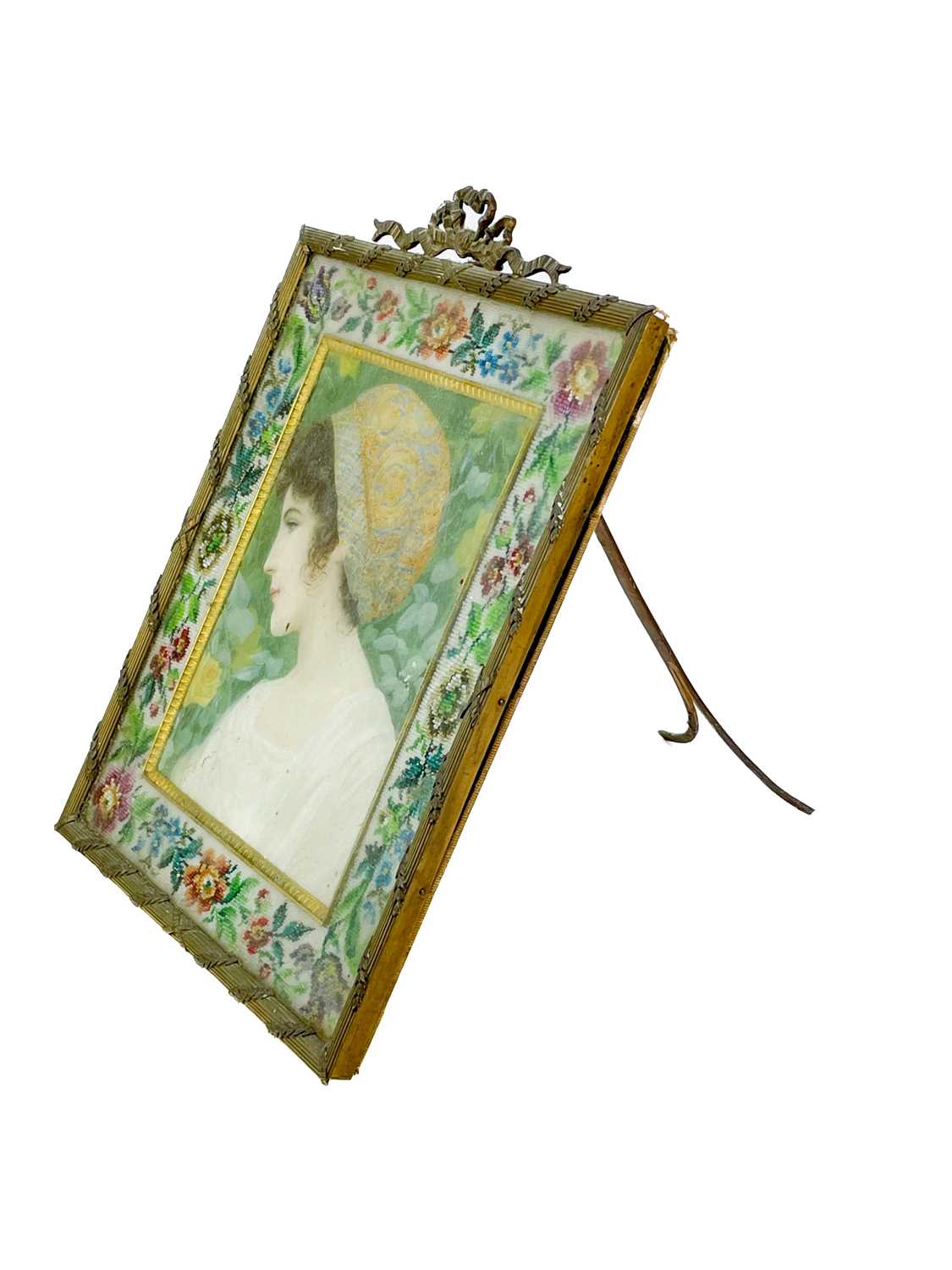An early 20th century Regency style gilt metal frame. - Image 6 of 12