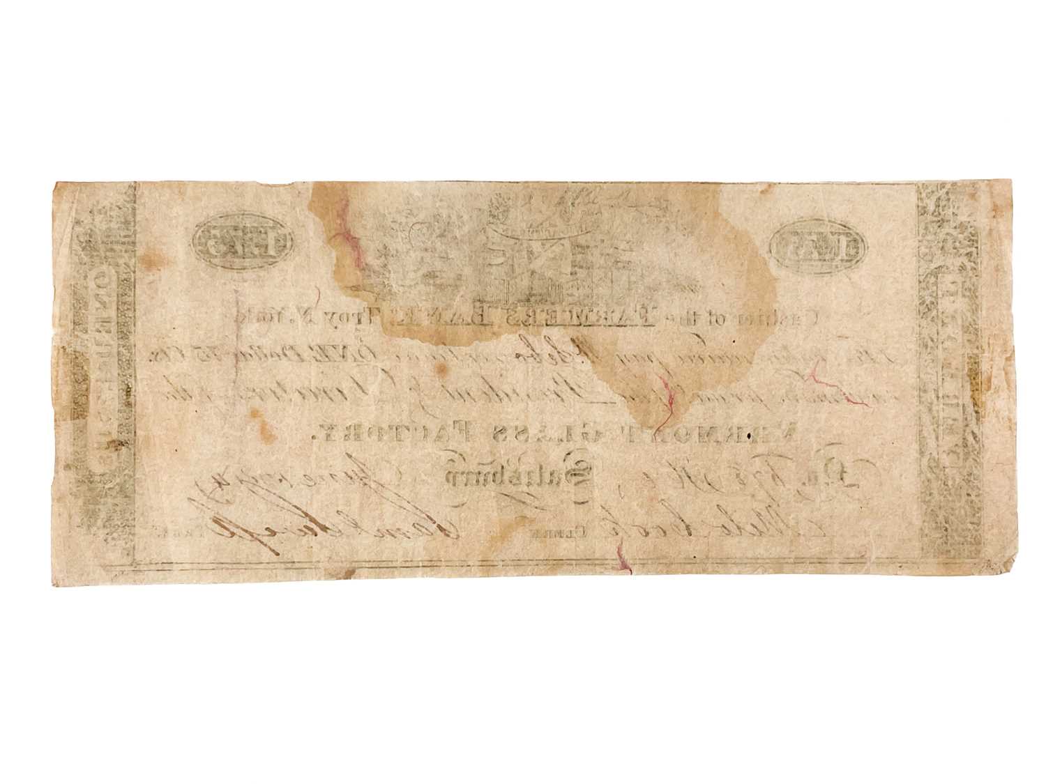American interest, a 1.75 Dollar promissory note. - Image 3 of 3