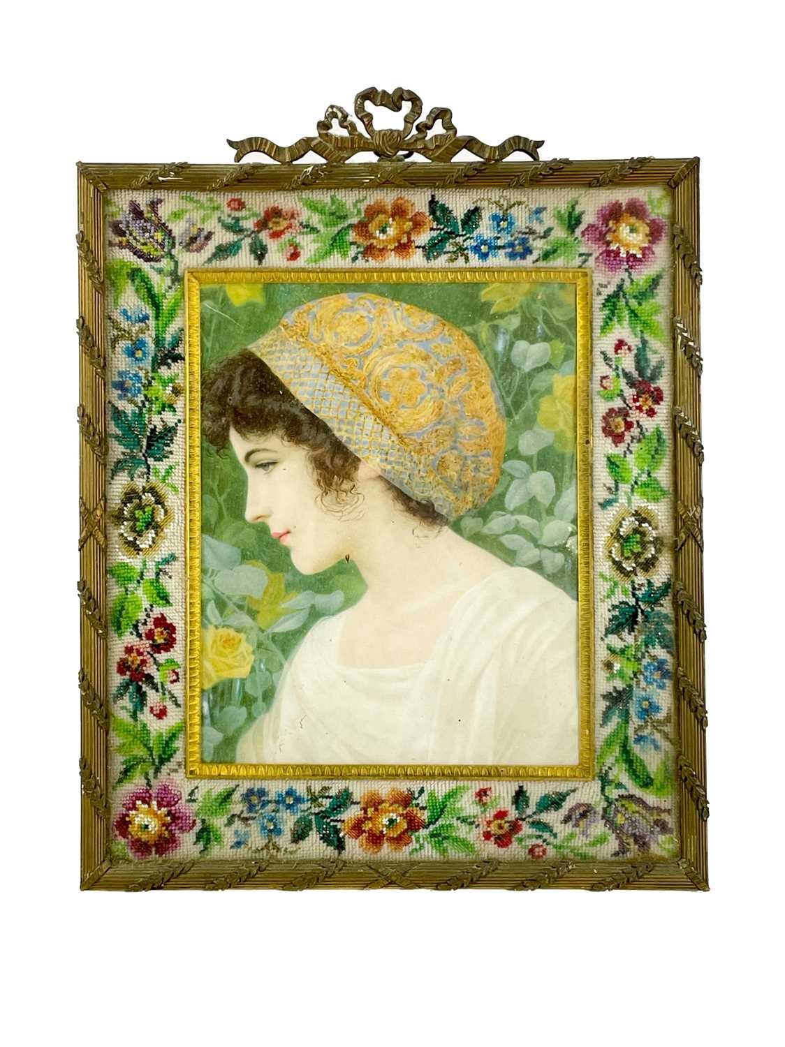 An early 20th century Regency style gilt metal frame. - Image 5 of 12