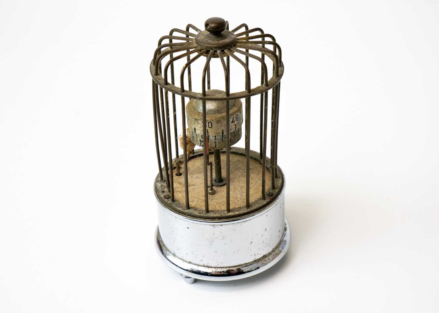 A novelty bird cage alarm clock. - Image 3 of 4