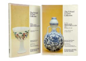 The Edward T. Chow Collection, Part One and Part Three Catalogues of Ming and Qing Porcelain.