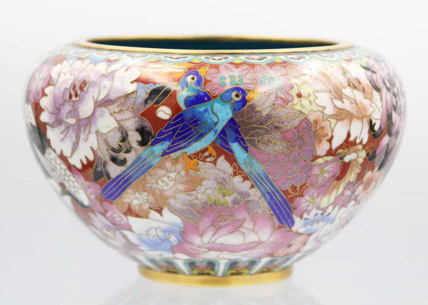 A Chinese cloisonne jardiniere, early 20th century; - Image 6 of 11