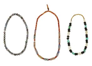 A Tibetan necklace.