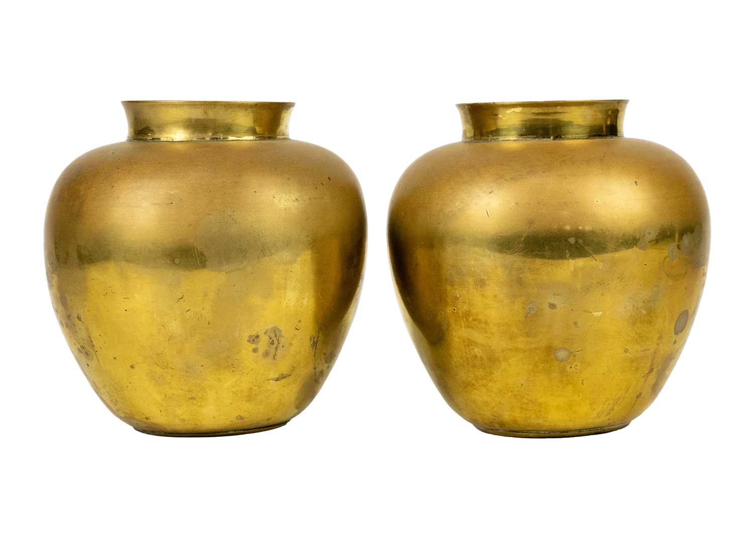 A near pair of Chinese polished bronze incense burners, Qing Dynasty - Image 2 of 7