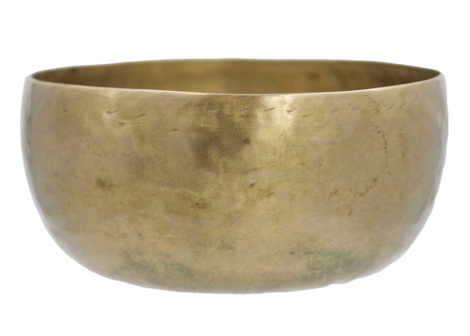 A Tibetan polished bronze singing bowl. - Image 4 of 6