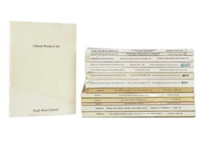 A quantity of Sotheby's and Christie's 1970's and 80's auction catalogues