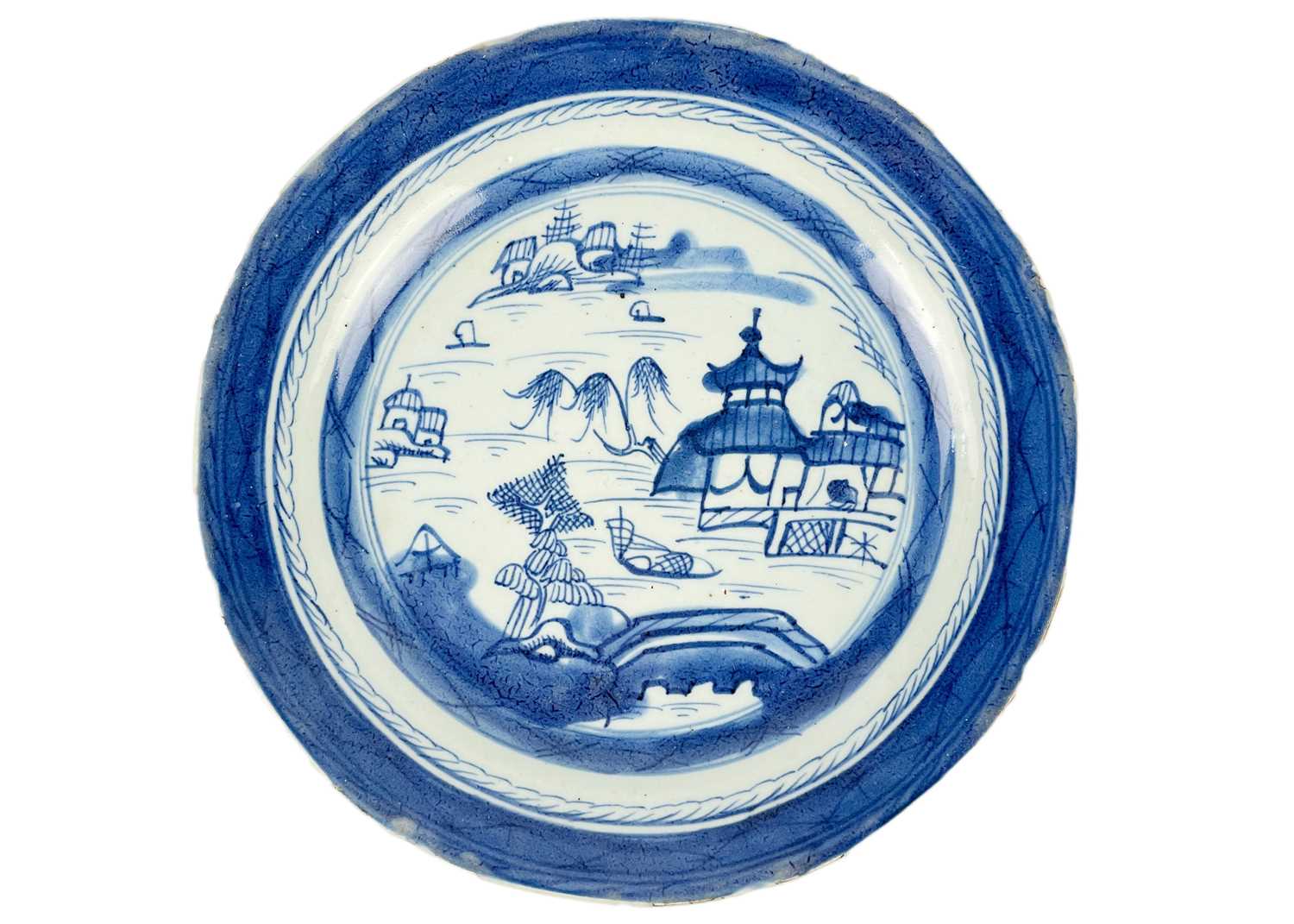 A Chinese provincial blue and white bowl. - Image 2 of 22