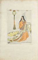 Bertha Lum (1869-1954), Gods, Goblins and Ghosts, print, signed in pencil, dated 1921.