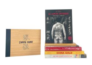 Seven books relating to China and Contemporary Chinese Art.