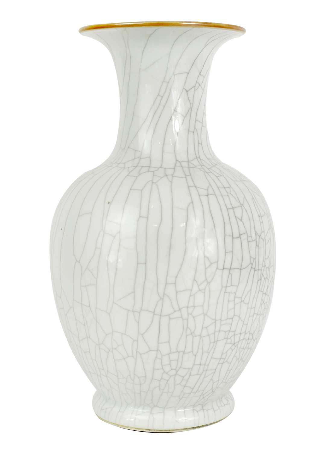A large Chinese crackle glaze vase, early-mid 20th century. - Image 2 of 14