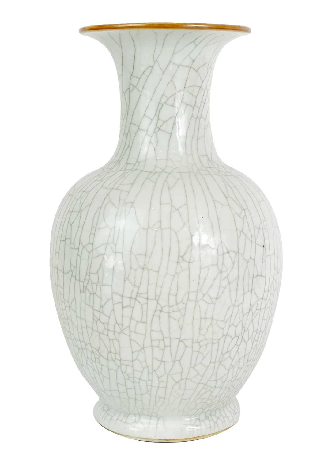 A large Chinese crackle glaze vase, early-mid 20th century. - Image 4 of 14