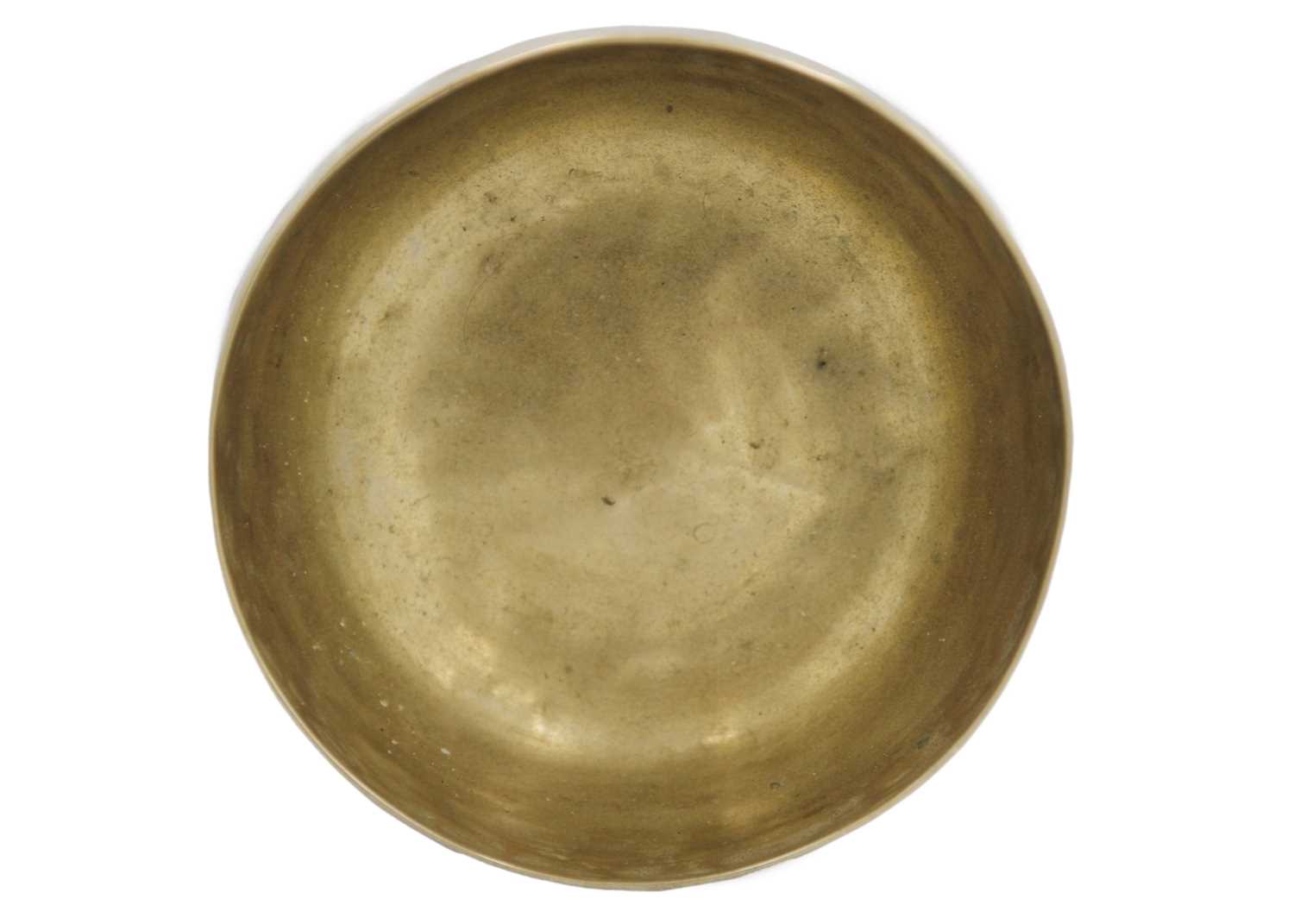 A Tibetan polished bronze singing bowl. - Image 5 of 6