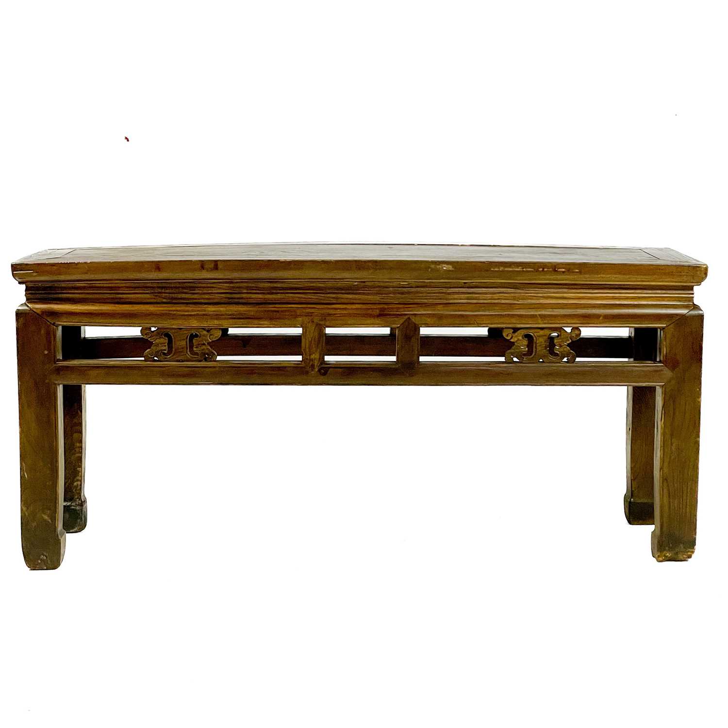 Two similar Chinese hardwood centre tables - Image 4 of 5