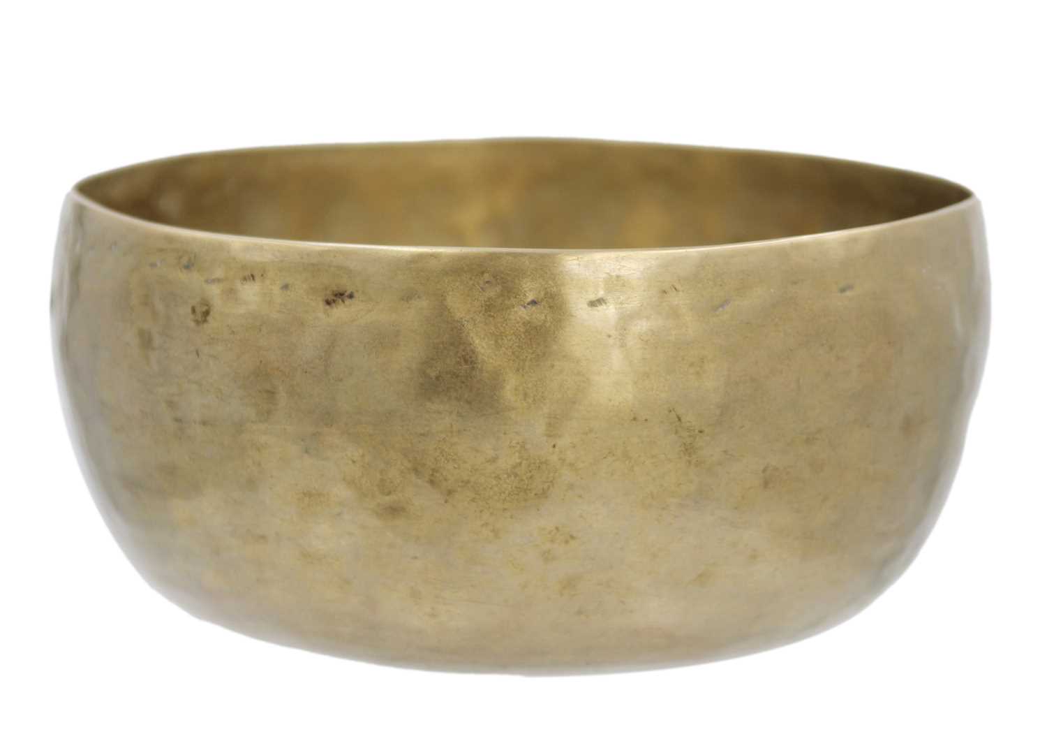 A Tibetan polished bronze singing bowl. - Image 2 of 6