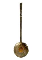 A Chinese silver spoon, stamped, 19th century.