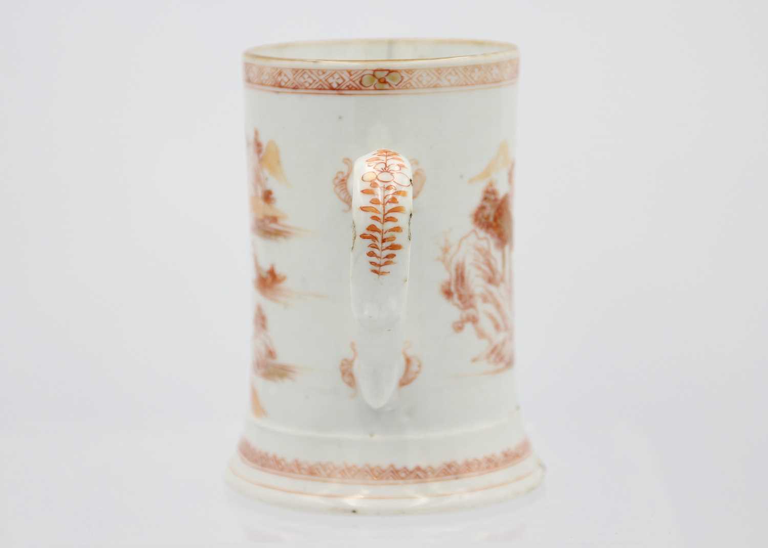 Two Chinese porcelain tankards, 18th century. - Image 8 of 16