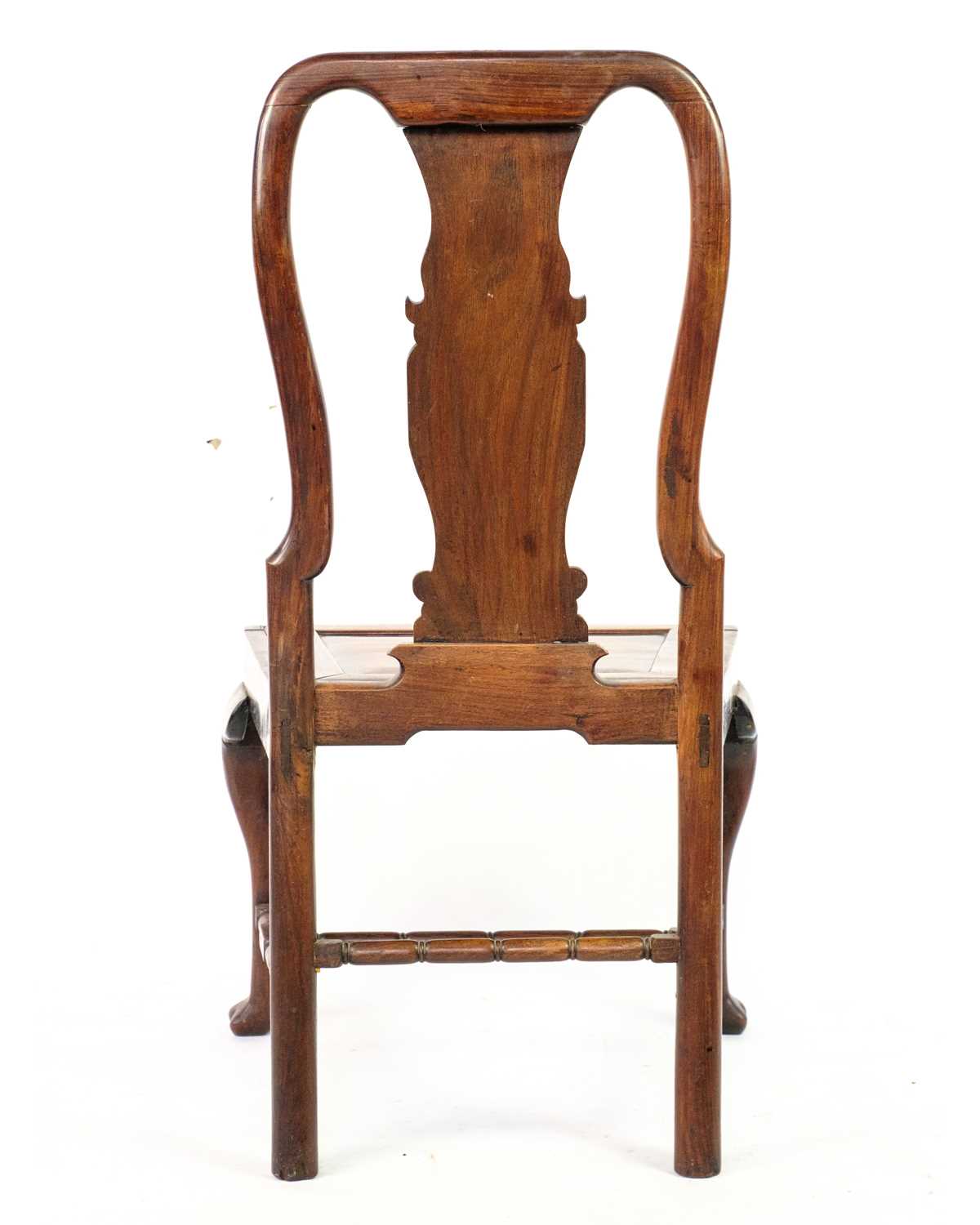 A set of four Chinese export dining chairs, late 19th century. - Image 7 of 9