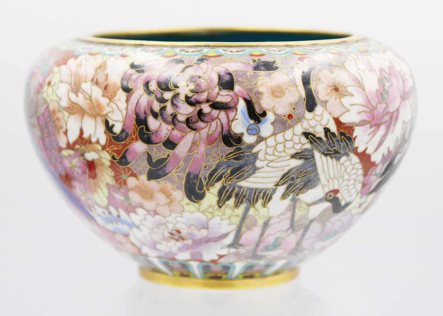 A Chinese cloisonne jardiniere, early 20th century; - Image 5 of 11