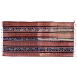 A cotton Ikat shawl, Sumba, East Indonesia, circa 1920's/30's.