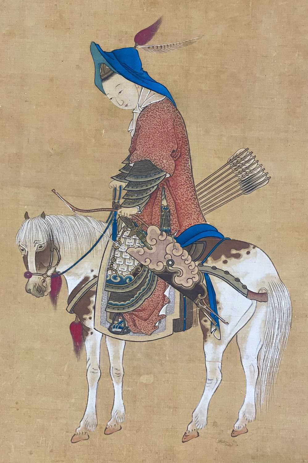 Hsiao Chen. 'FA Mu-Lan on horseback', Qing Dynasty, 19th century.
