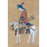 Hsiao Chen. 'FA Mu-Lan on horseback', Qing Dynasty, 19th century.