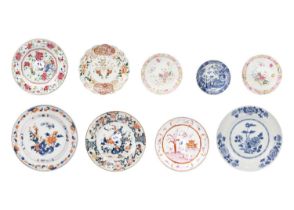 Two Chinese Imari porcelain plates, 18th century.
