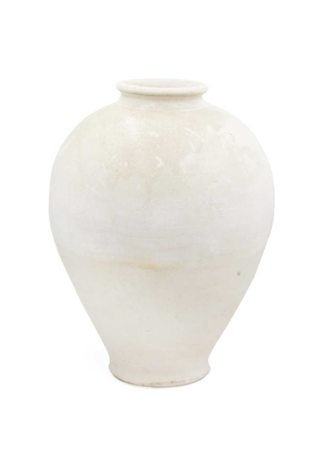 A Korean pottery vase, Choson Dynasty. - Image 2 of 9