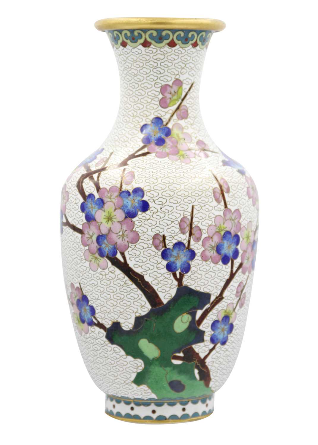 A Chinese cloisonne jardiniere, early 20th century; - Image 2 of 11