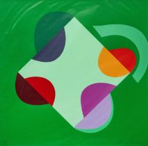 Terry FROST (1915-2003) Development of a Square within a Square (Green) (Kemp 202), 2000