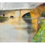 Kurt JACKSON (1961) Halfpenny Bridge, Lechlade (2004)