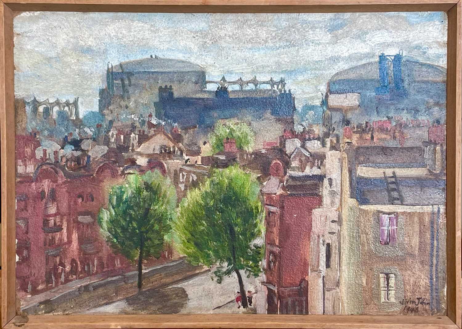 Vivien JOHN (1915-1994) View From Milton Chambers - Image 2 of 3