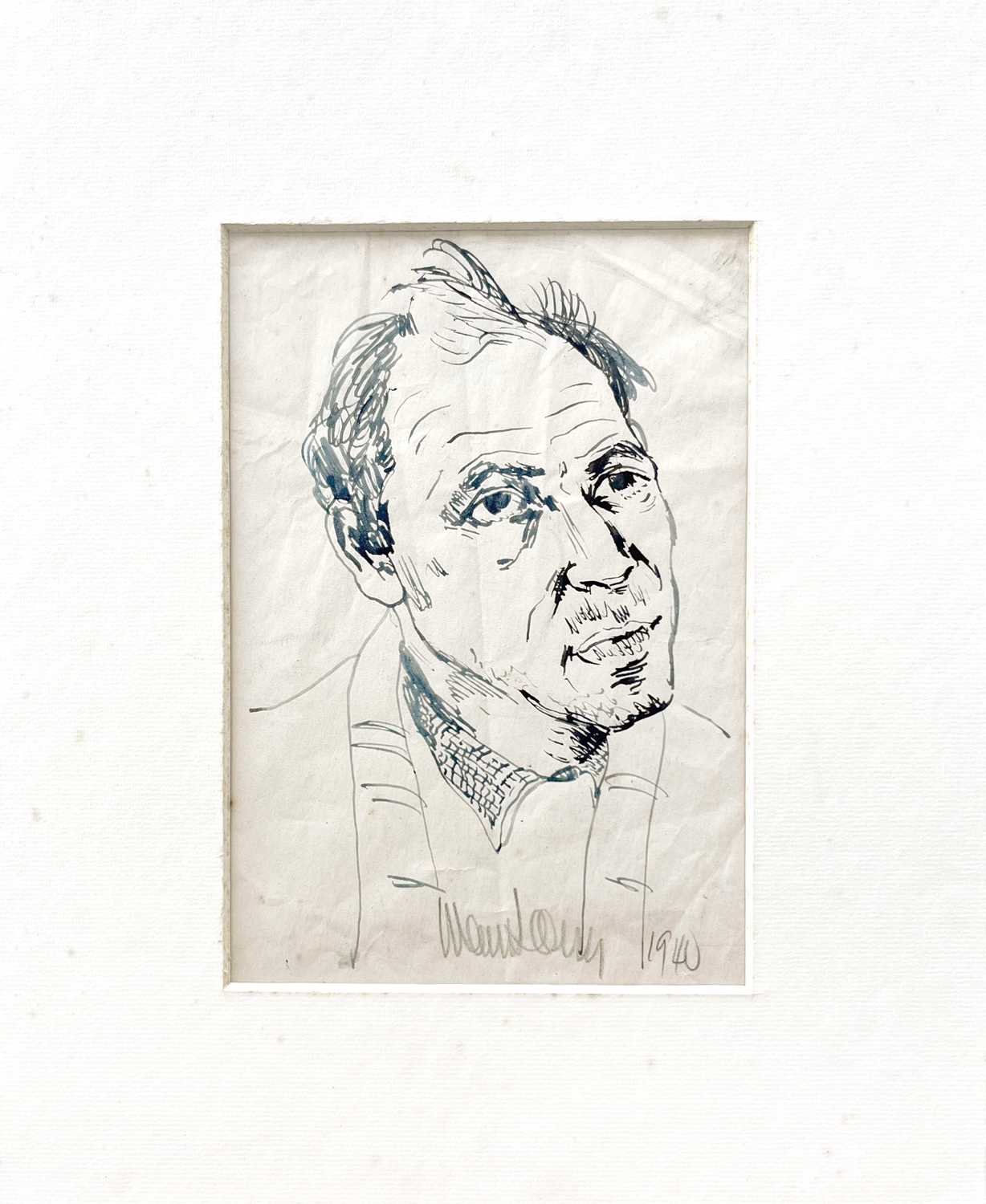 Maurice SUMRAY (1920-2004) Head and Shoulders Portrait - Image 2 of 2