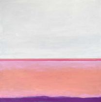 Janet LYNCH (1938) Shoreline with Pink