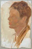 Henry Scott TUKE (1858-1929) Head of a Boy