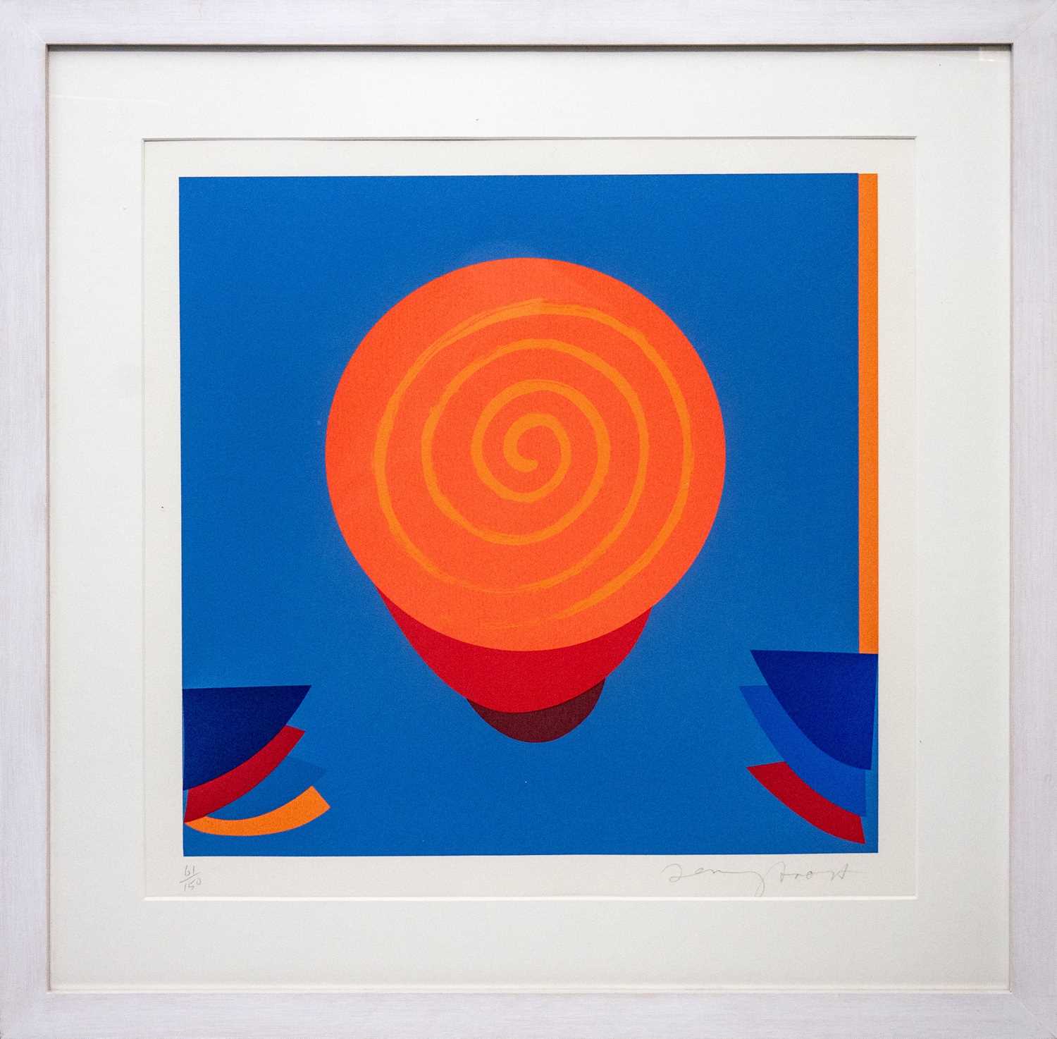 Terry FROST (1915-2003) Orange and Blue Space (1998) - Image 2 of 3