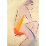 Mary STORK (1938-2007) Seated Nude