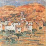 June MILES (1924-2021) Mediterranean Landscape