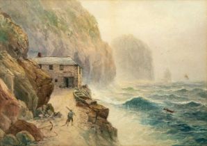 John Clarkson Isaac UREN (1845-1932) Mullion Cove