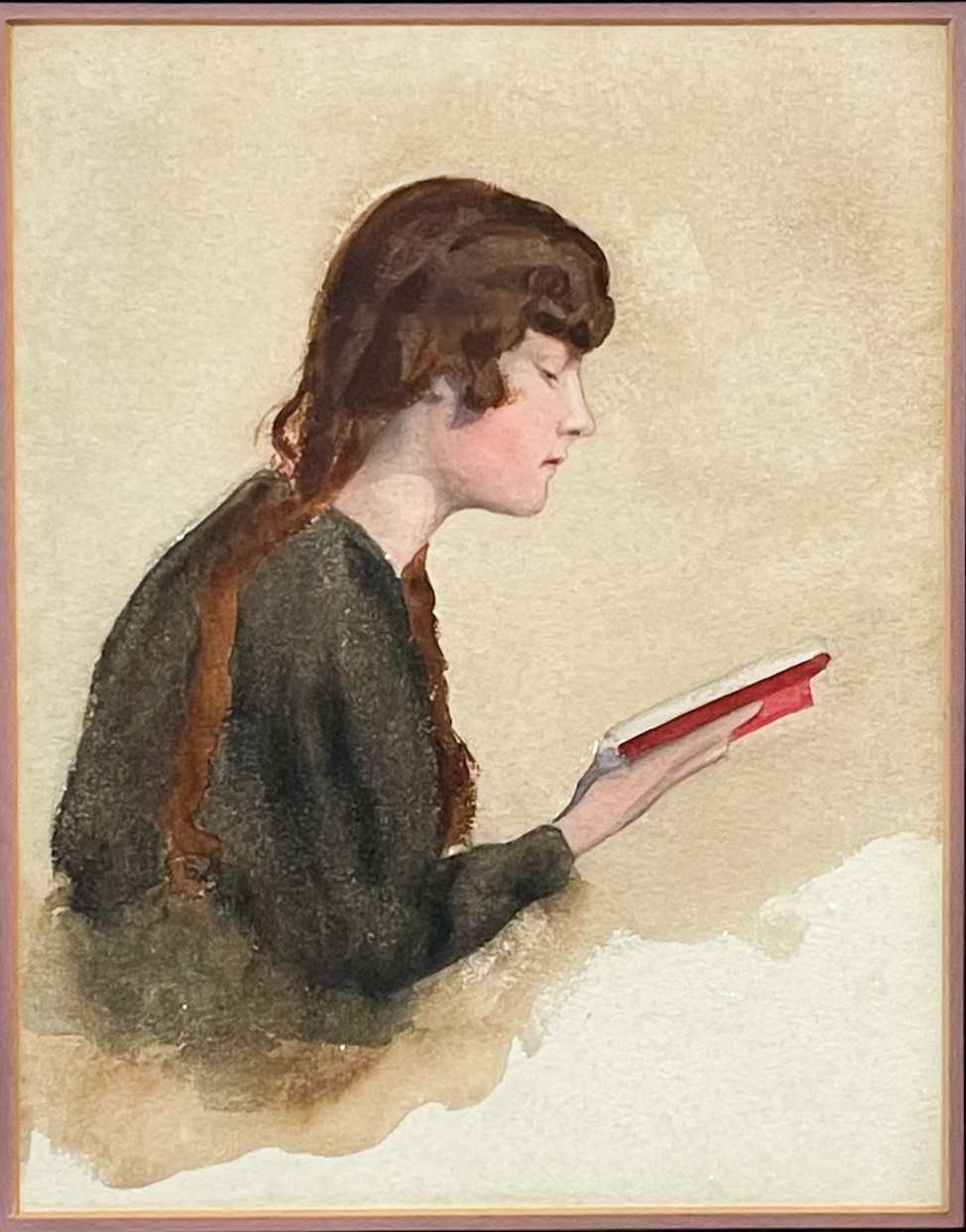 Henry Scott TUKE (1858-1929) Portrait of Mary Rashleigh