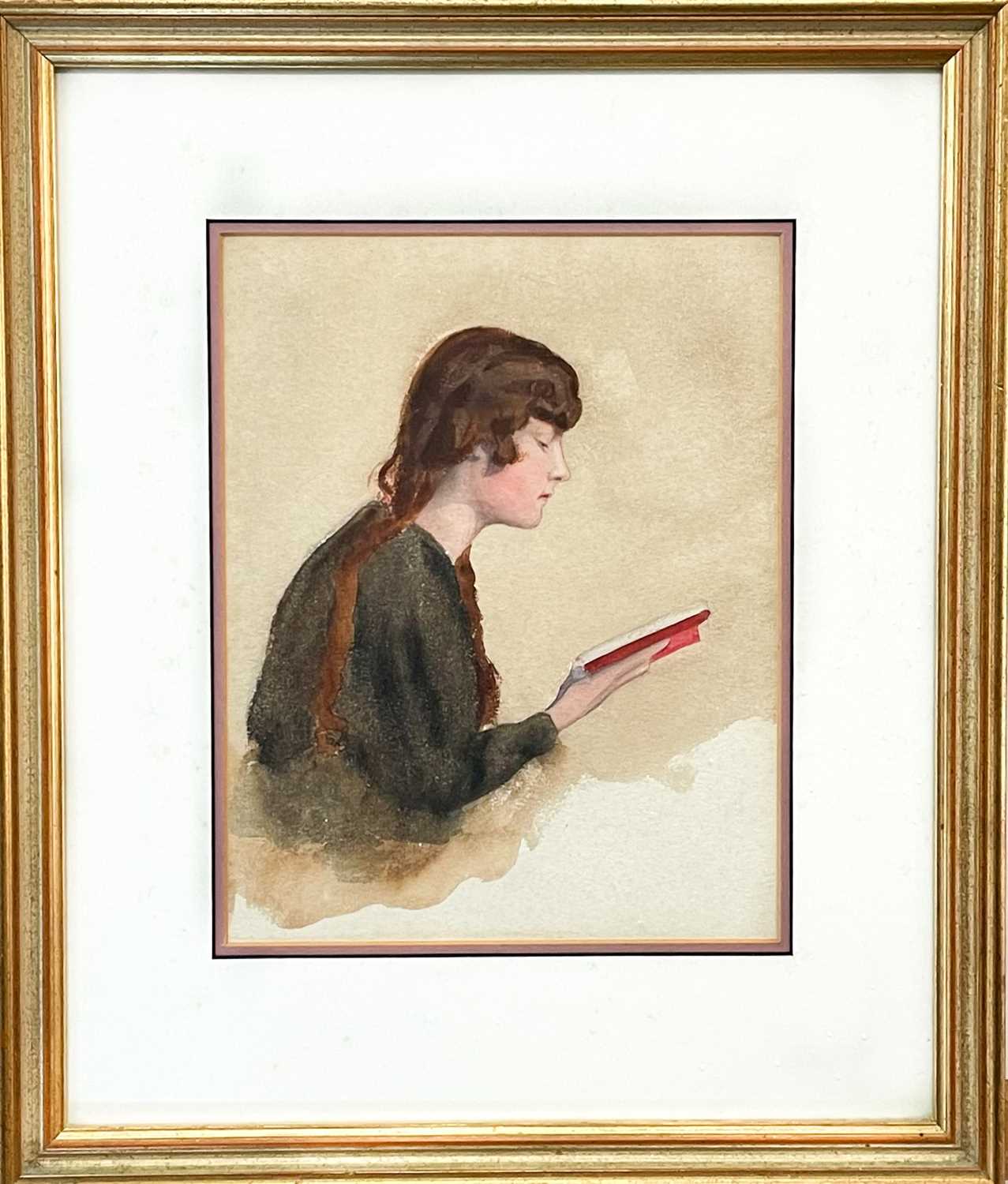 Henry Scott TUKE (1858-1929) Portrait of Mary Rashleigh - Image 2 of 6