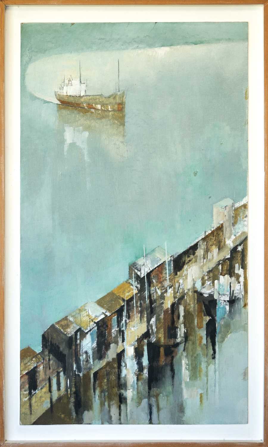 Michael J.PRAED (1941) Harbour Wall (1976) - Image 2 of 3