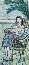 Joan GILLCHREST (1918-2008) A Moments Rest