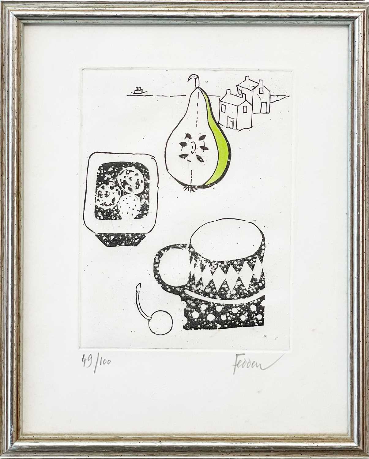 Mary FEDDEN (1915-2012) Untitled Pear and Mug - Image 2 of 3