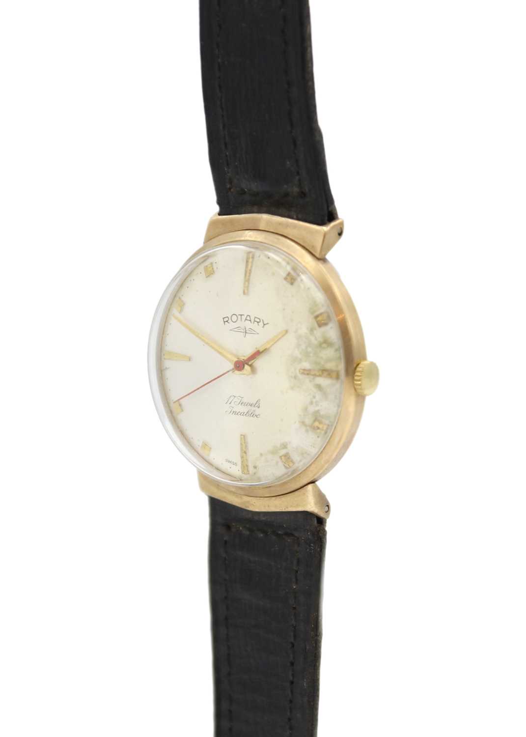 ROTARY - A 9ct Incabloc manual wind gentleman's wristwatch. - Image 2 of 4